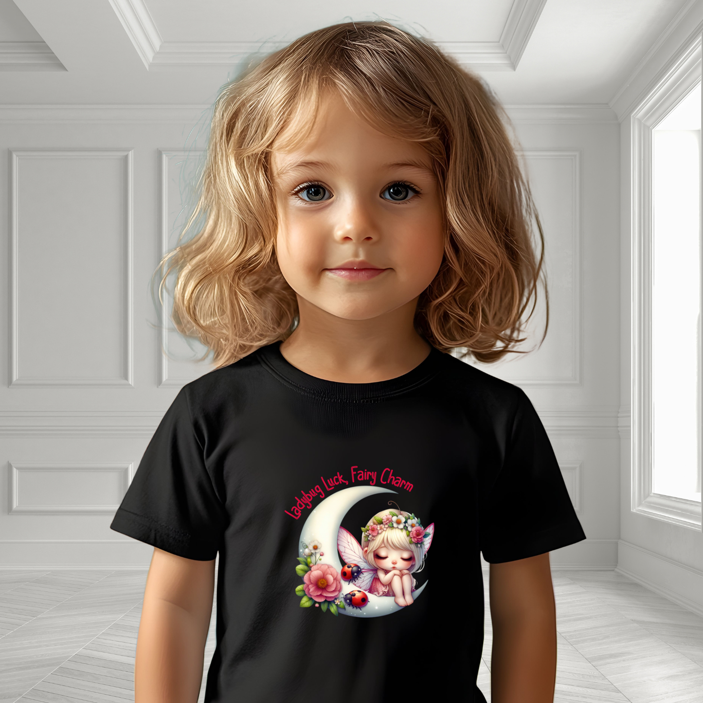 Ladybug Luck, Fairy Charm Toddler T-Shirt