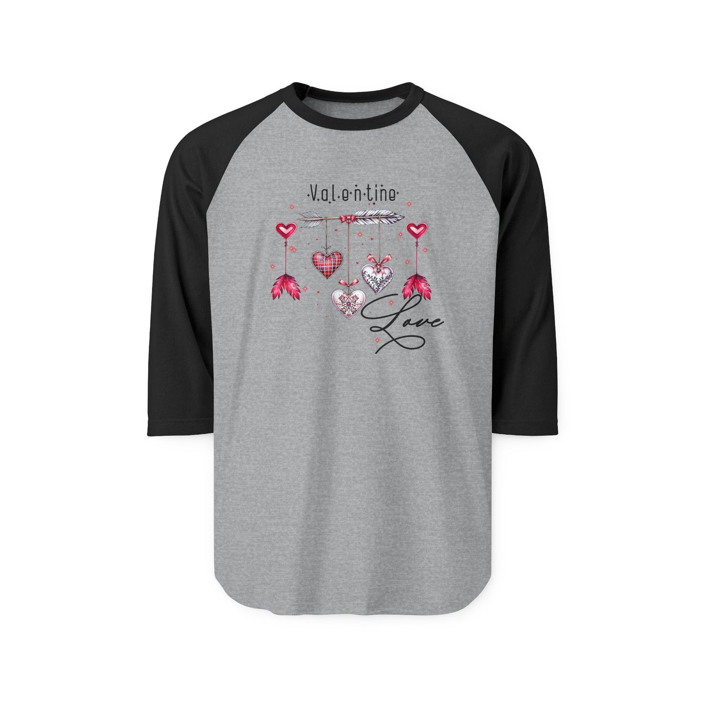 Valentine Love Baseball Tee