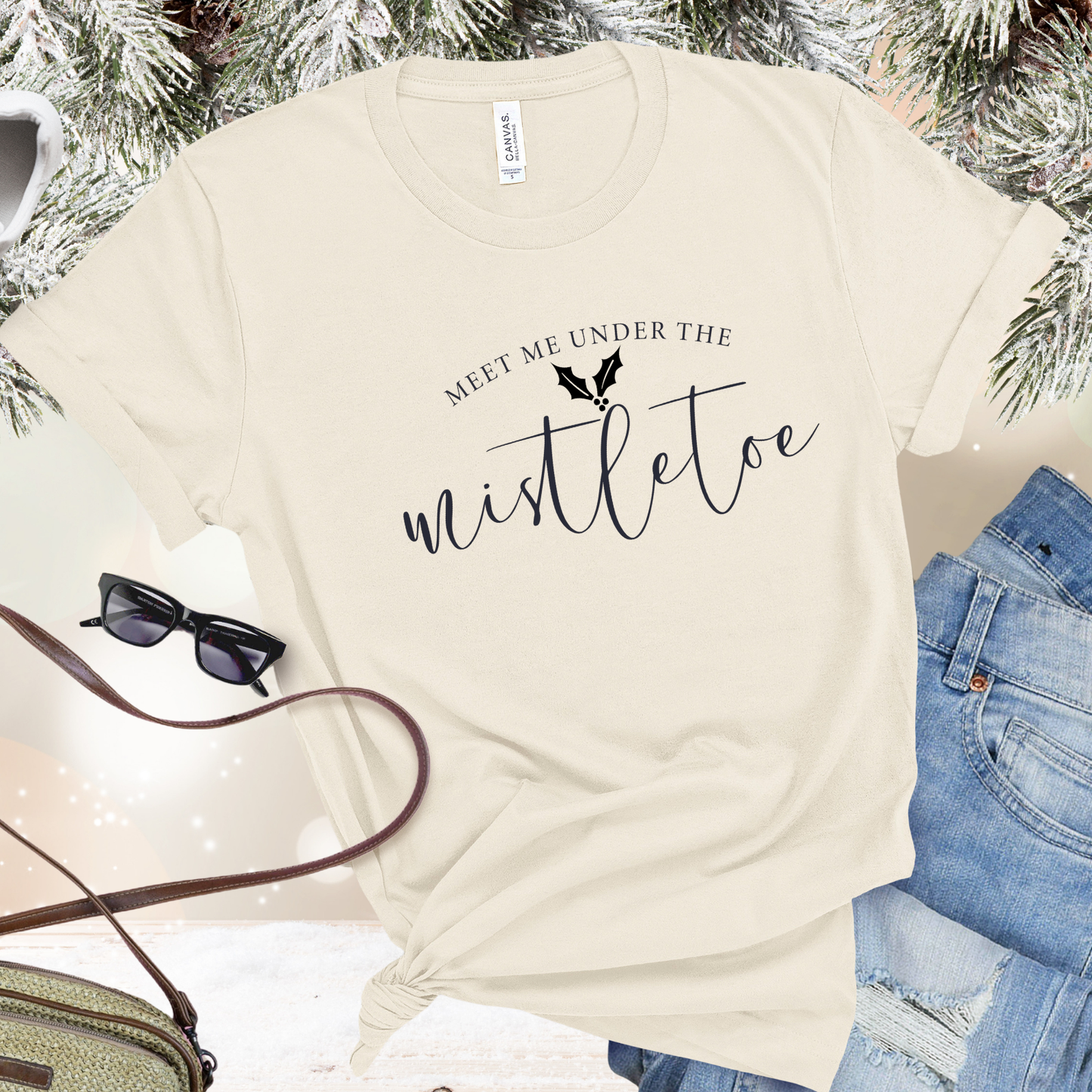 Meet Me Under The Mistletoe T-Shirt