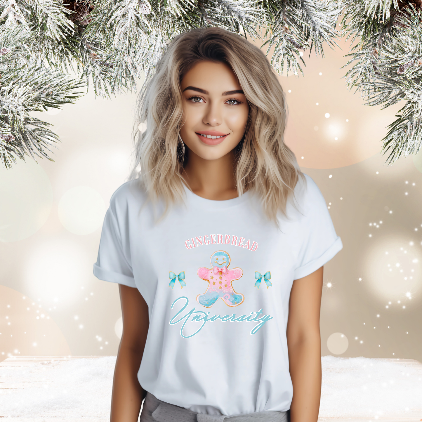 Gingerbread University T‑Shirt