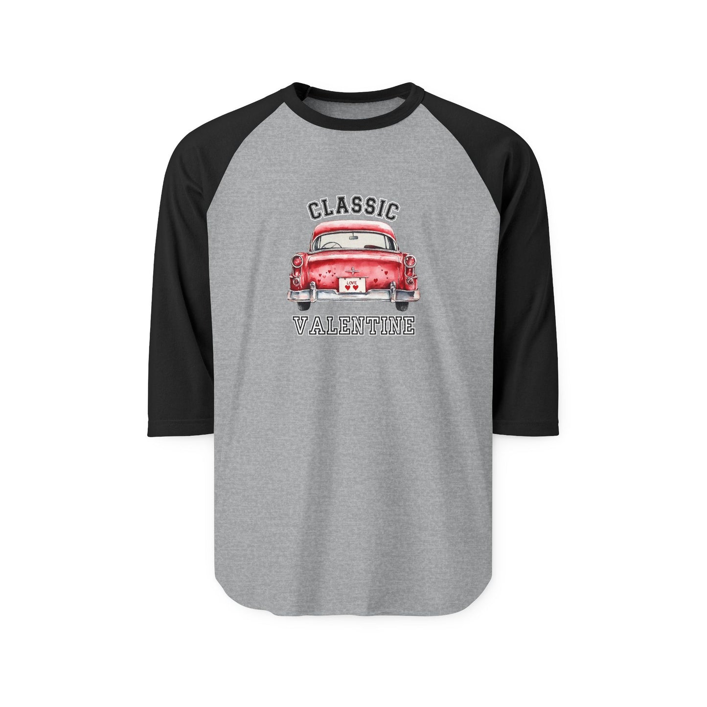 Classic Valentine Baseball Tee