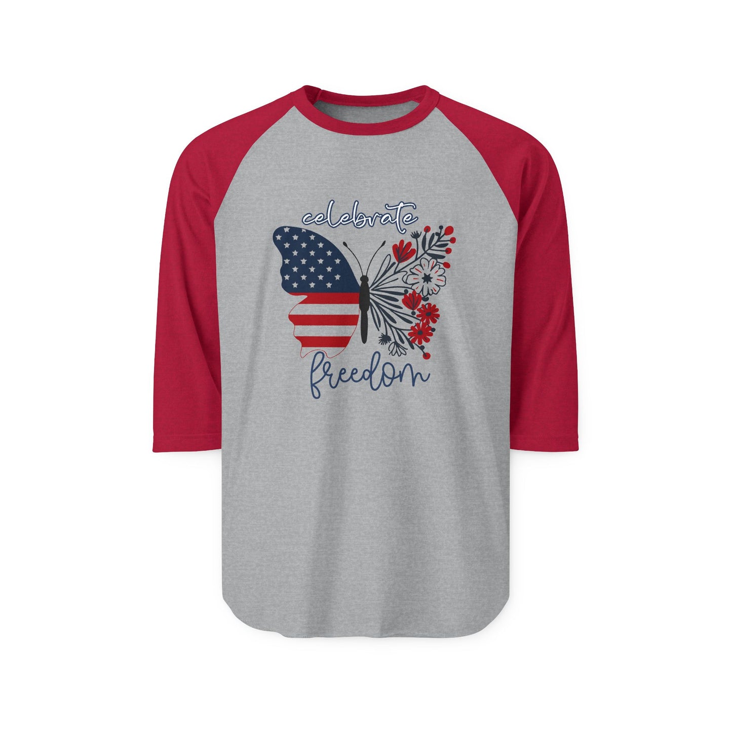 Celebrate Freedom Baseball Tee