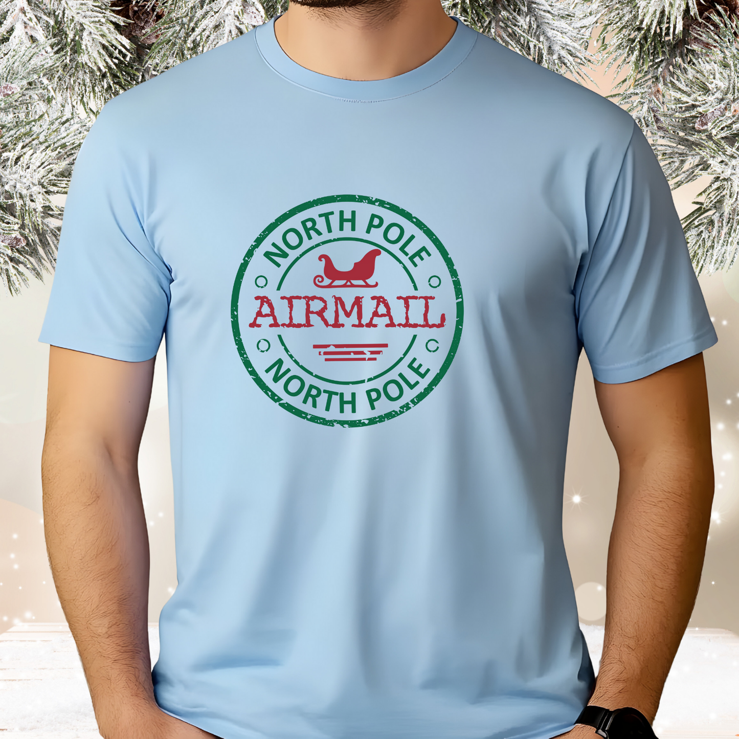 North Pole Airmail T‑Shirt