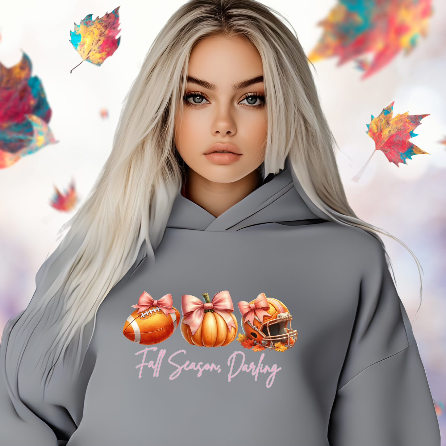 Fall Season Darling Crop Hoodie