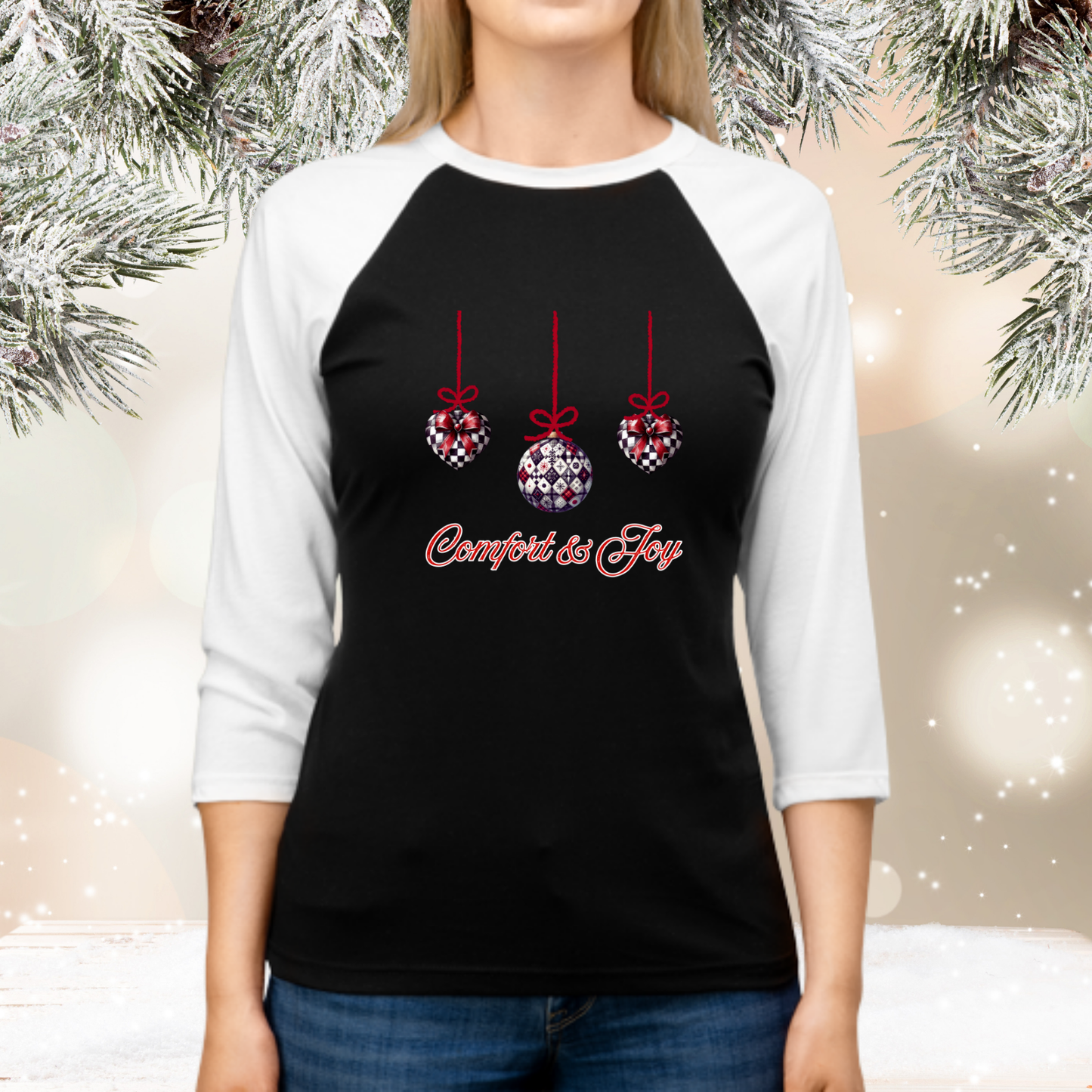 Comfort & Joy Baseball Tee