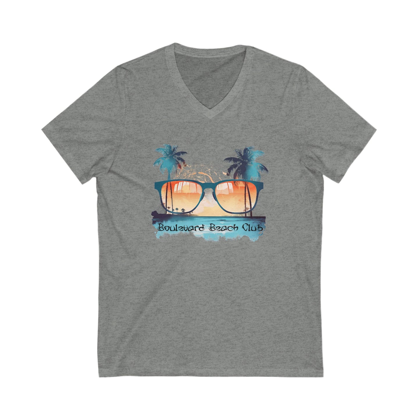Boulevard Beach Club V-Neck Tee