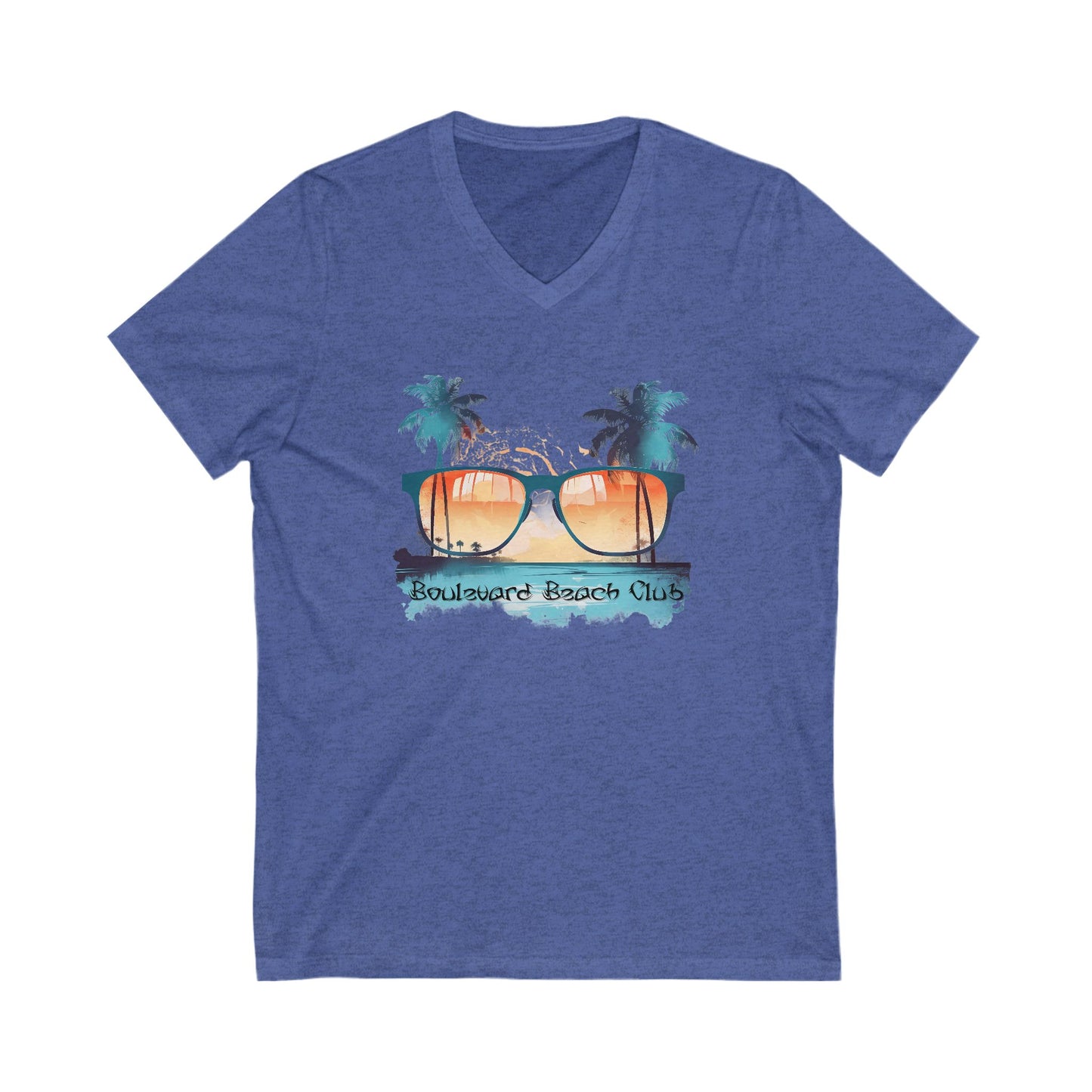 Boulevard Beach Club V-Neck Tee