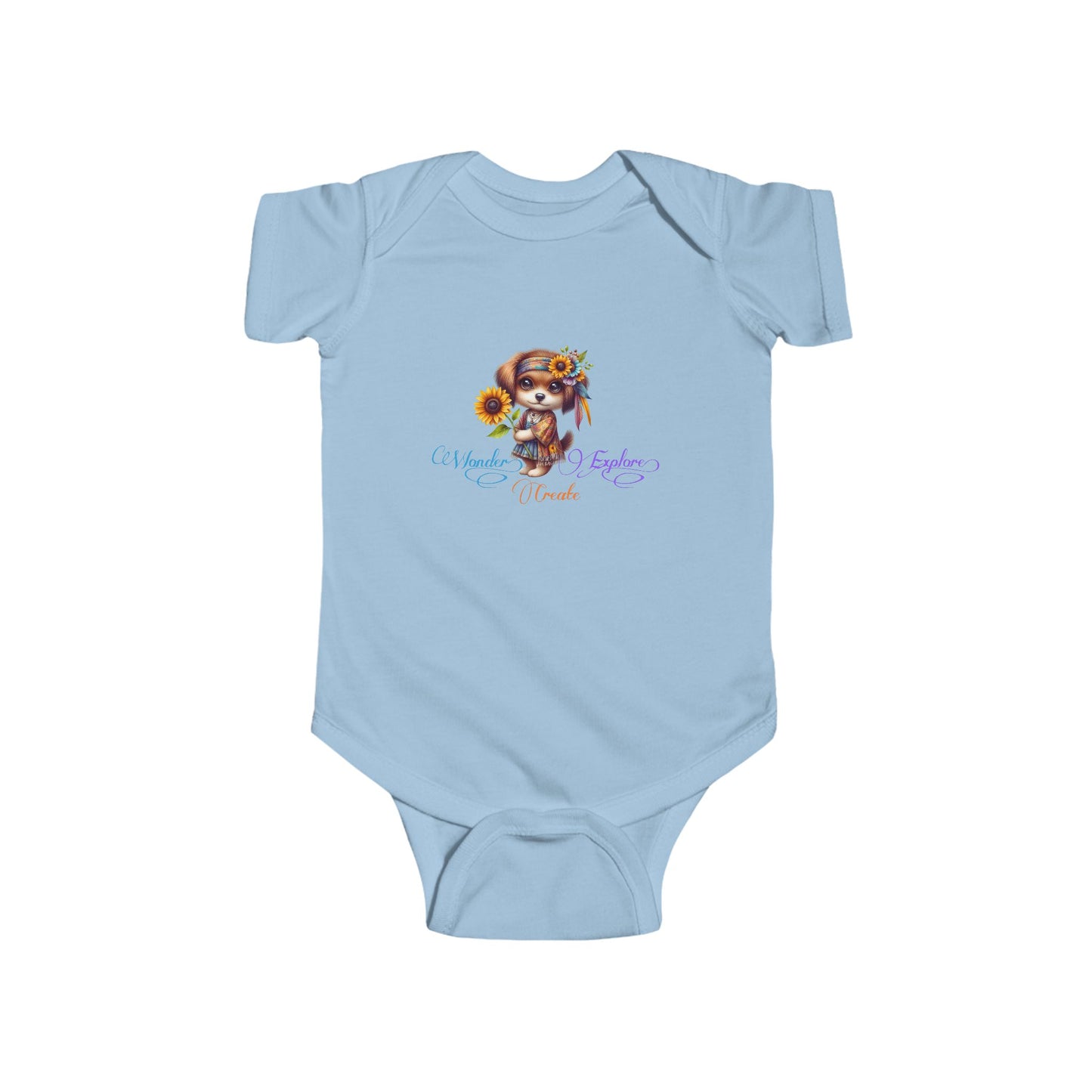 Wonder, Explore, Create Infant Short Sleeve Onesie