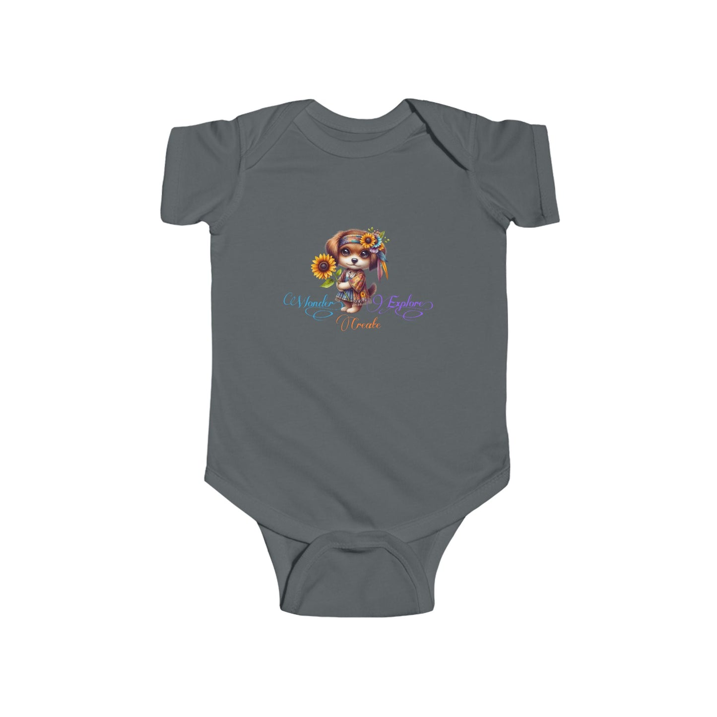 Wonder, Explore, Create Infant Short Sleeve Onesie