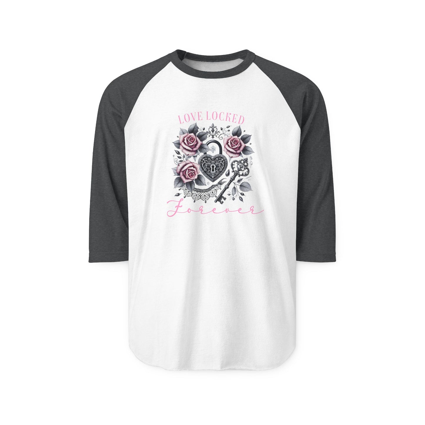 Love Locked Forever Baseball Tee
