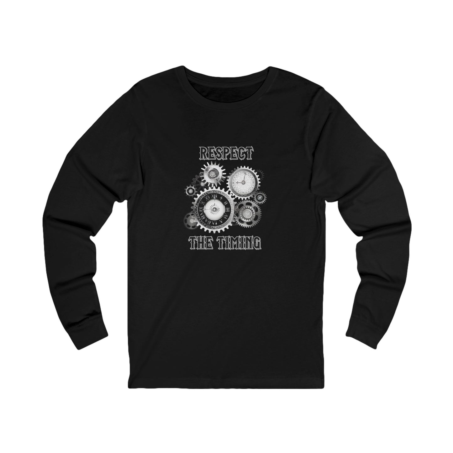 Respect The Timing Long Sleeve Tee