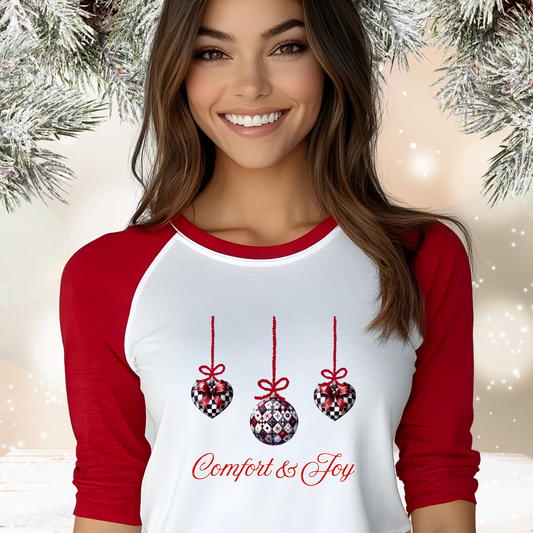 Comfort & Joy Baseball Tee
