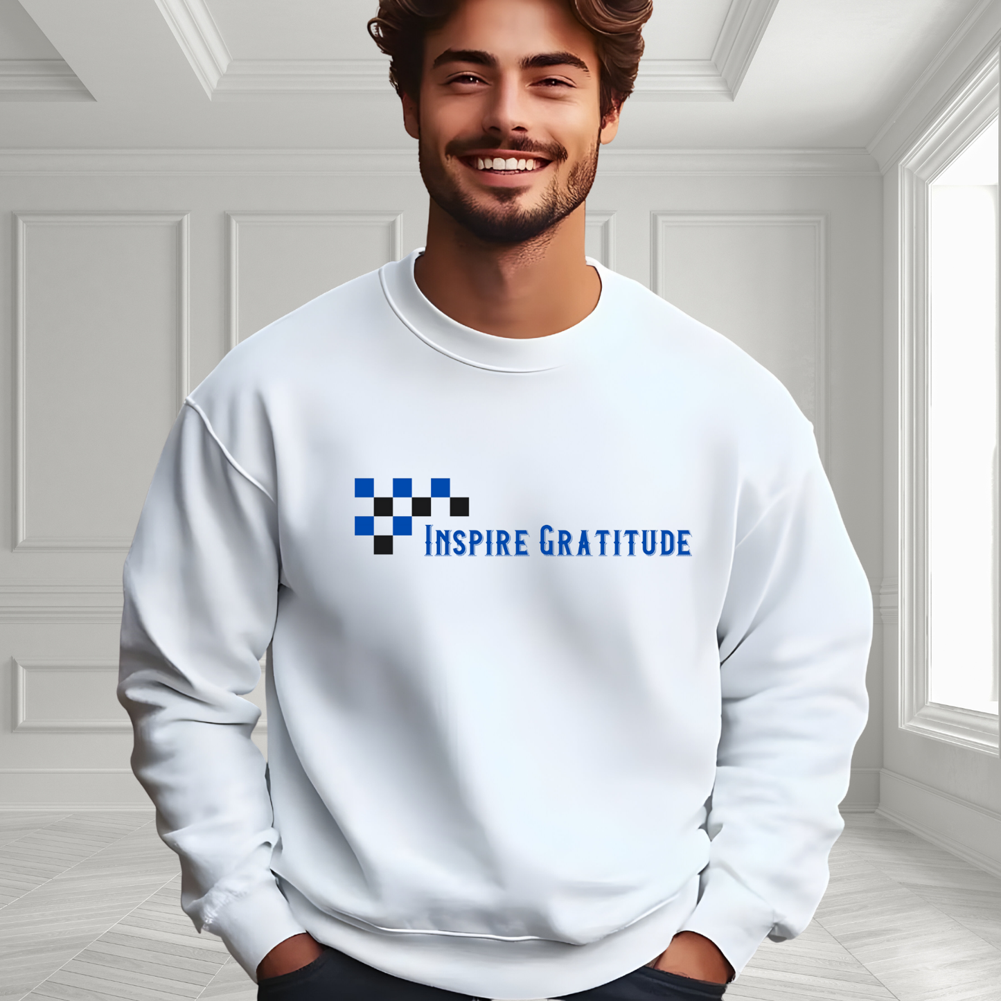 Inspire Gratitude Crewneck Sweatshirt