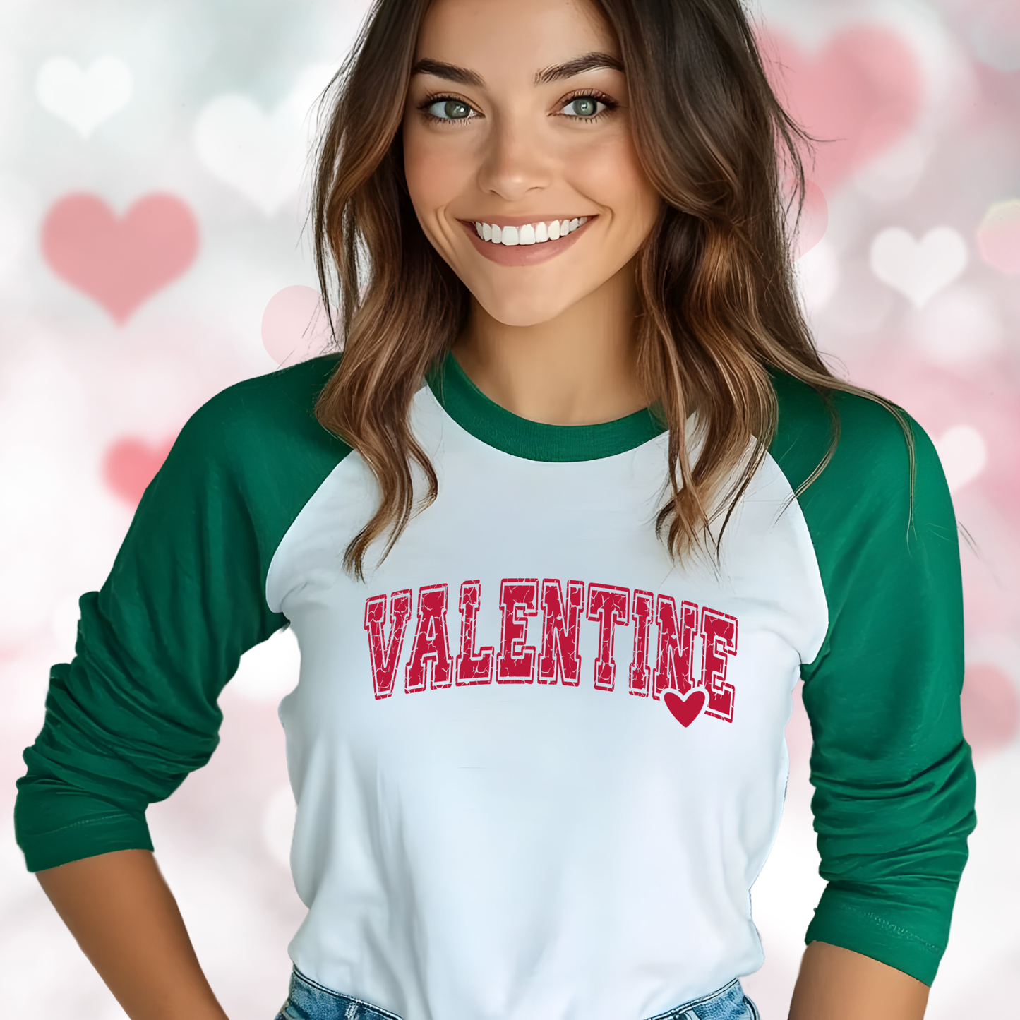 Varsity Valentine Baseball Tee