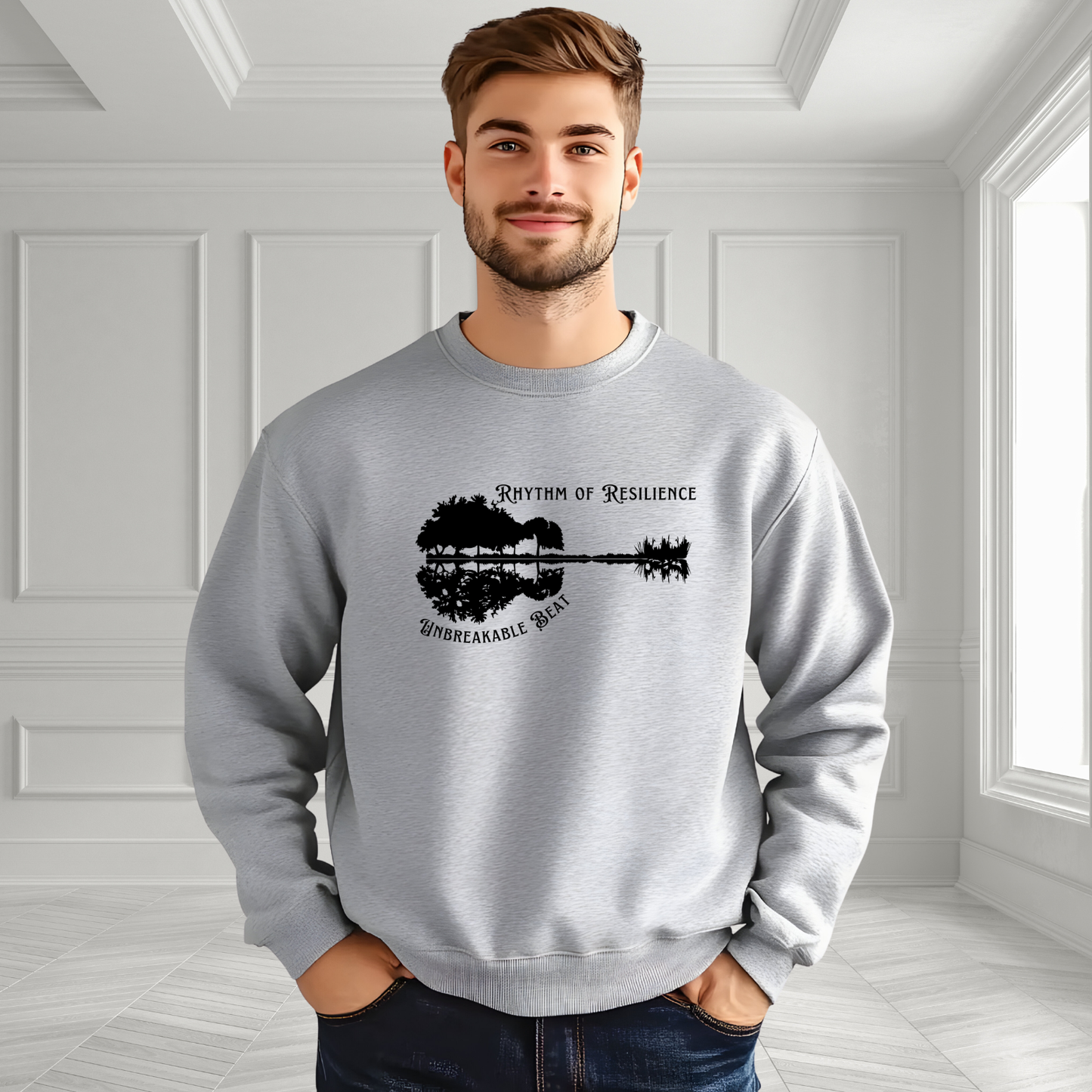 Rhythm Of Resilience Crewneck Sweatshirt