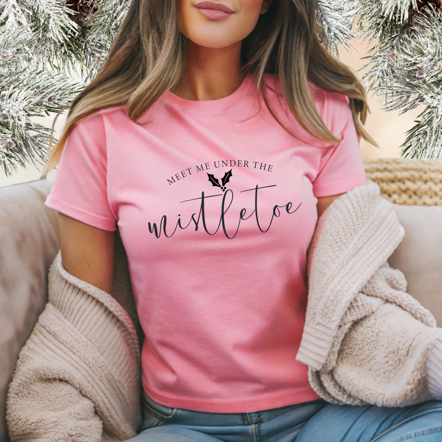Meet Me Under The Mistletoe T-Shirt