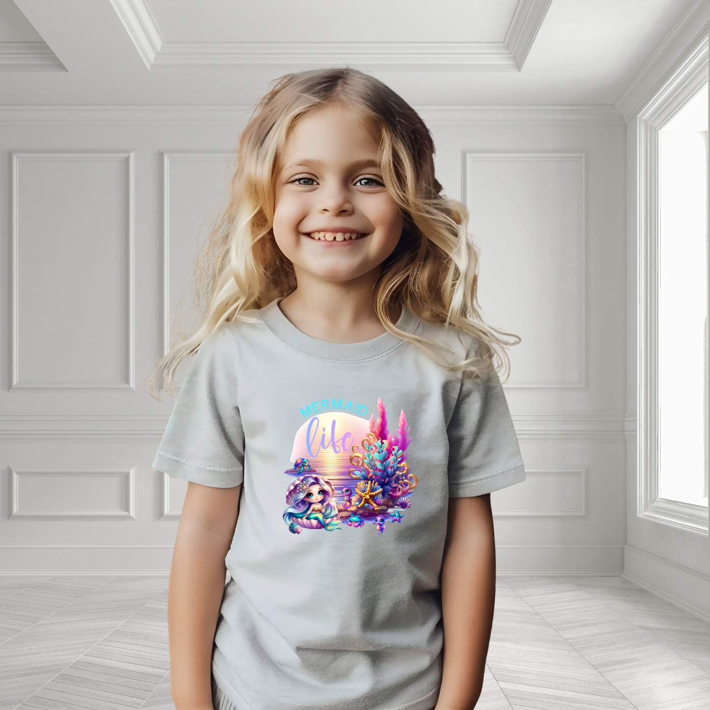 Mermaid Life Kid's T-Shirt