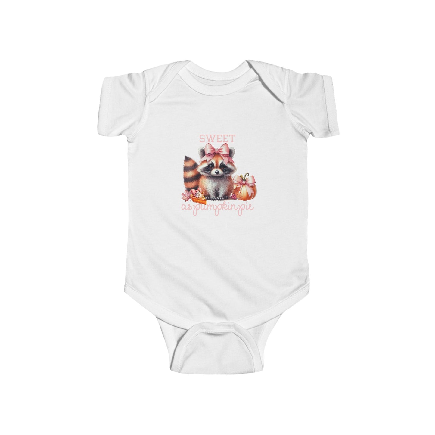 Sweet As Pumpkin Pie Infant Short Sleeve Onesie