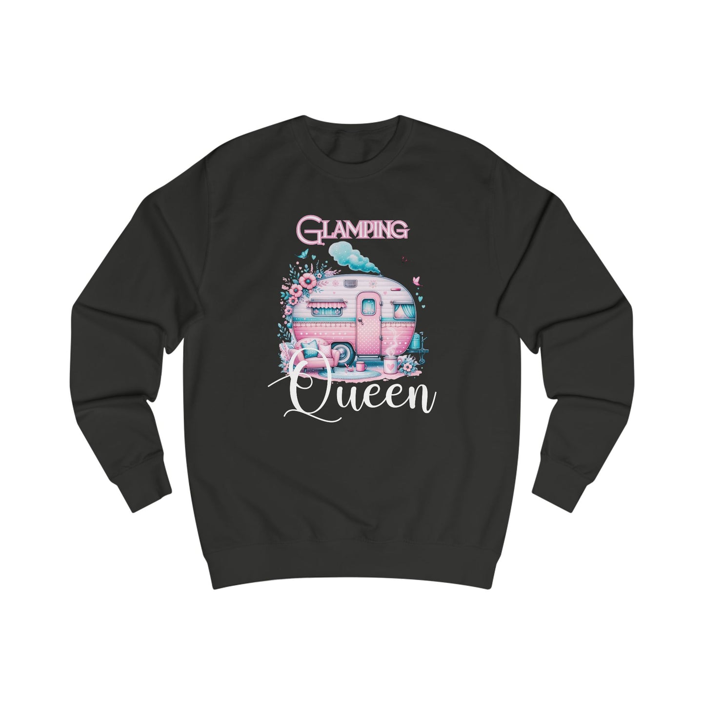 Glamping Queen Crewneck Sweatshirt