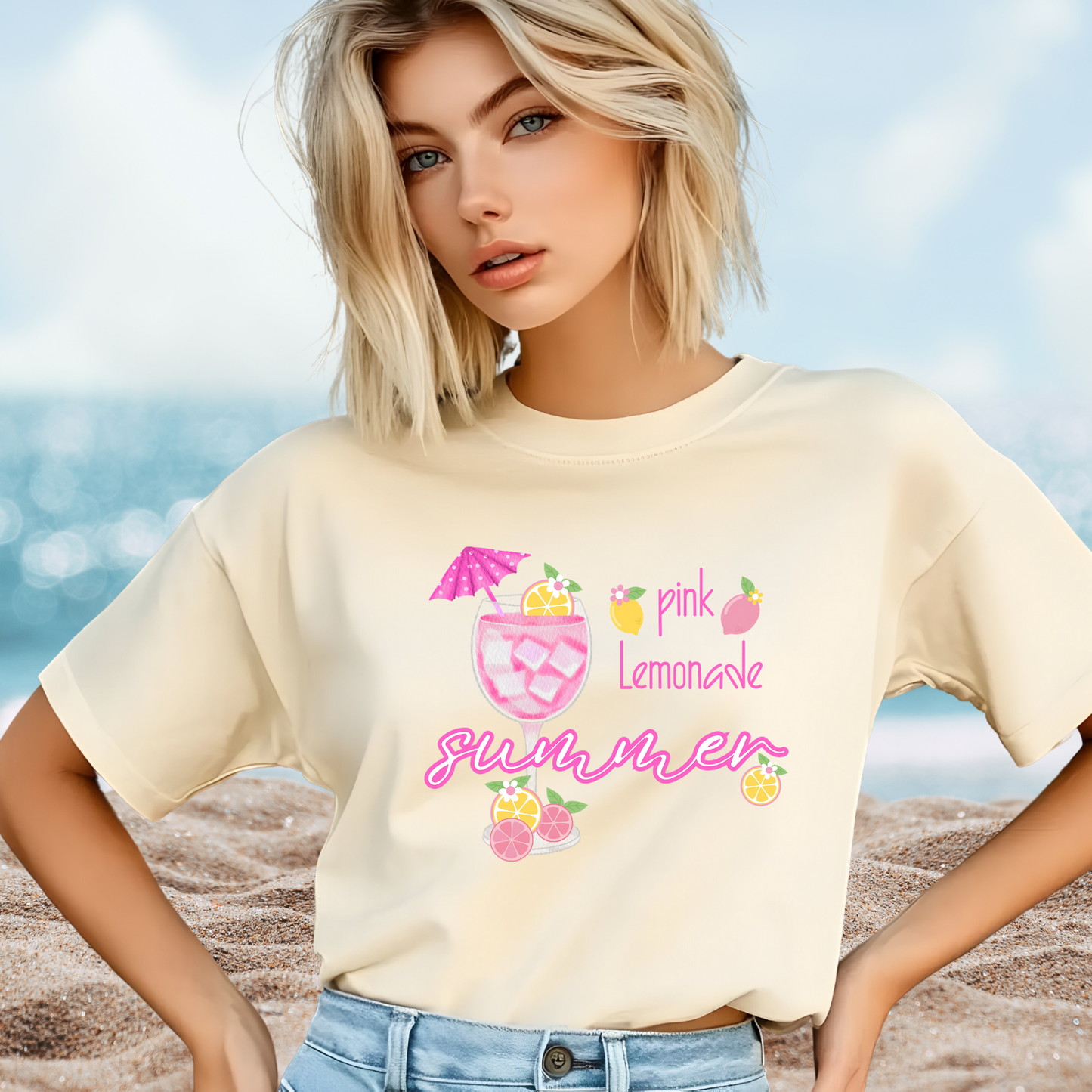 Pink Lemonade Summer T-Shirt