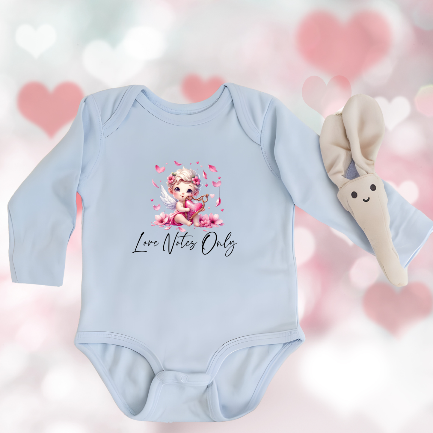 Love Notes Only Infant Long Sleeve Onesie