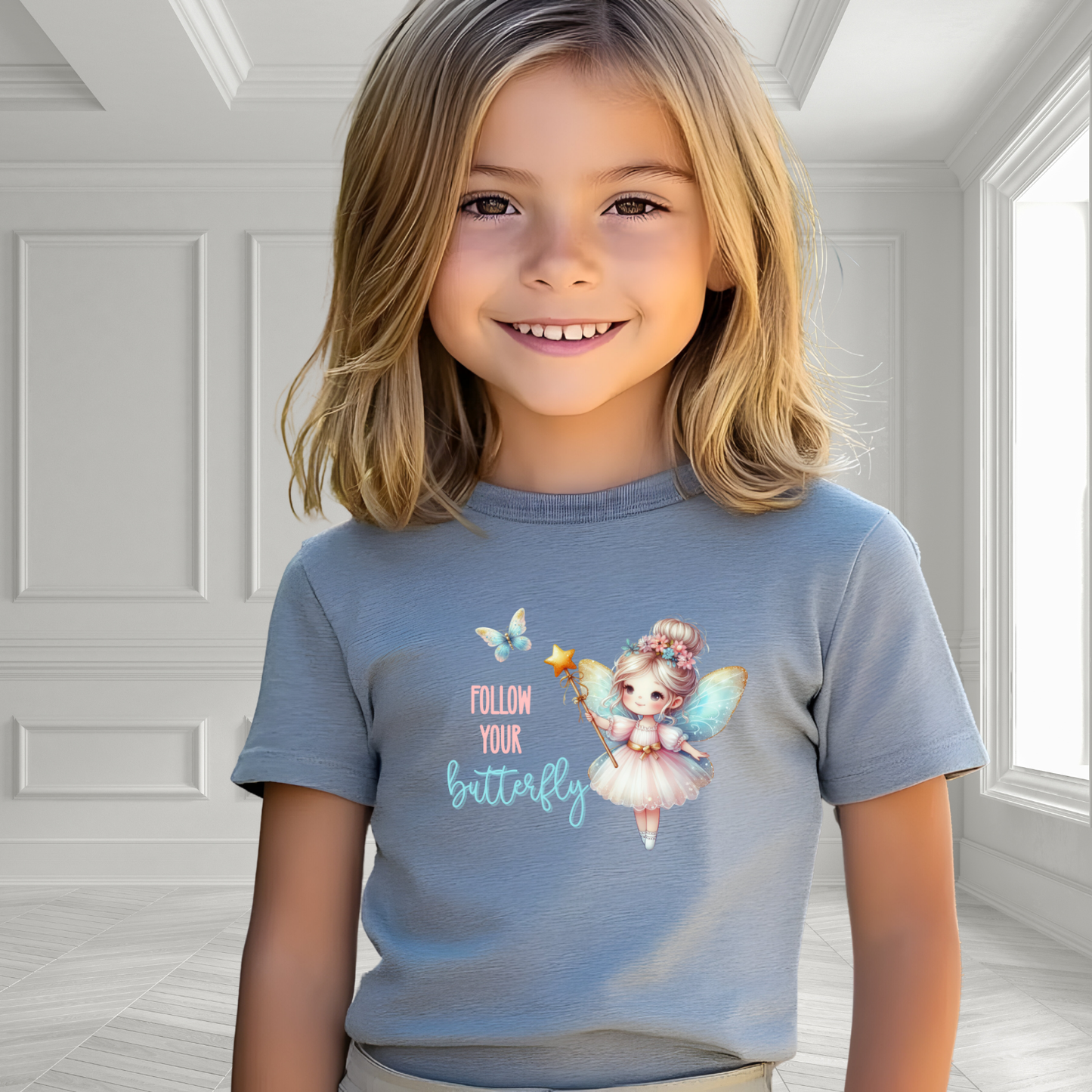 Follow Your Butterfly Kid's T-Shirt