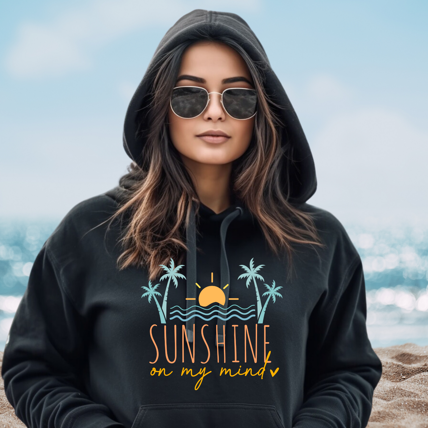 Sunshine on My Mind Pullover Hoodie