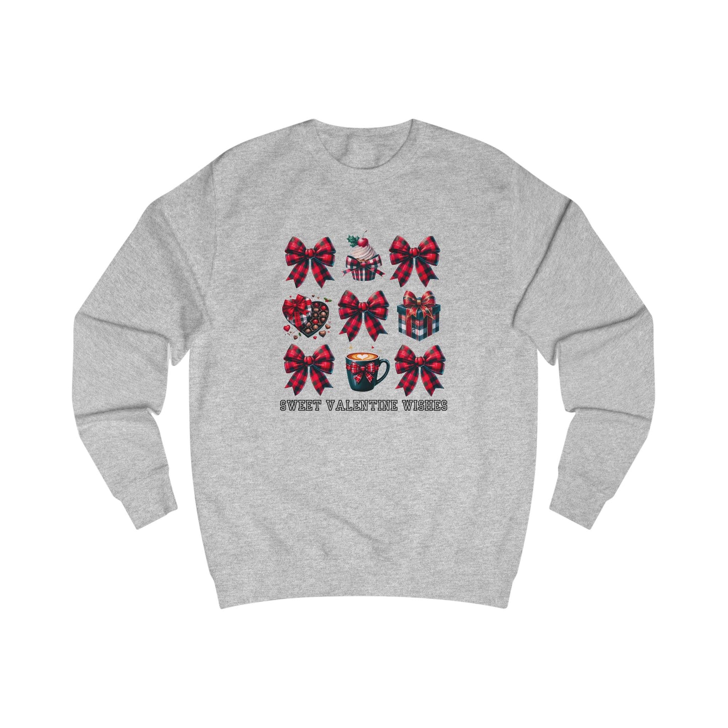 Sweet Valentine Wishes Crewneck Sweatshirt
