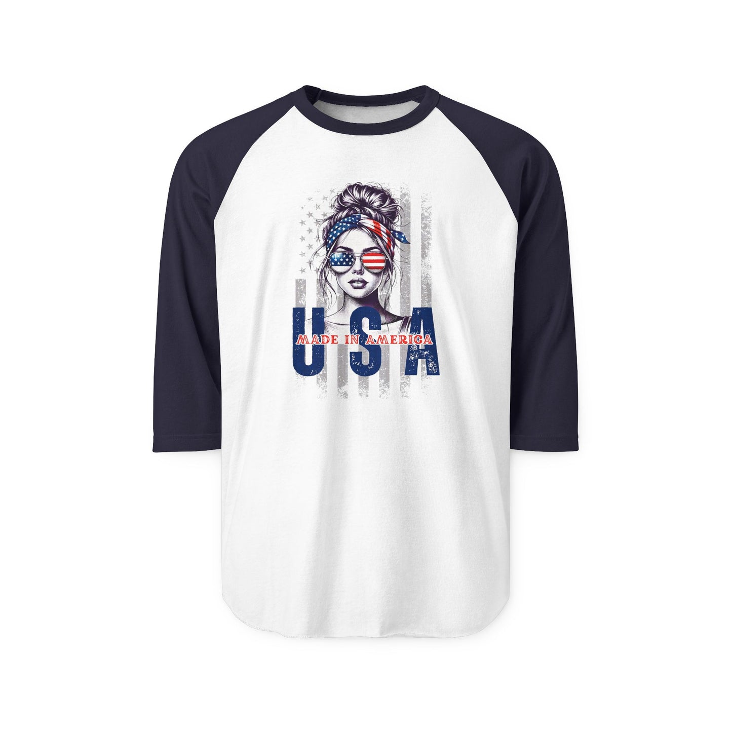Made In America Baseball Tee