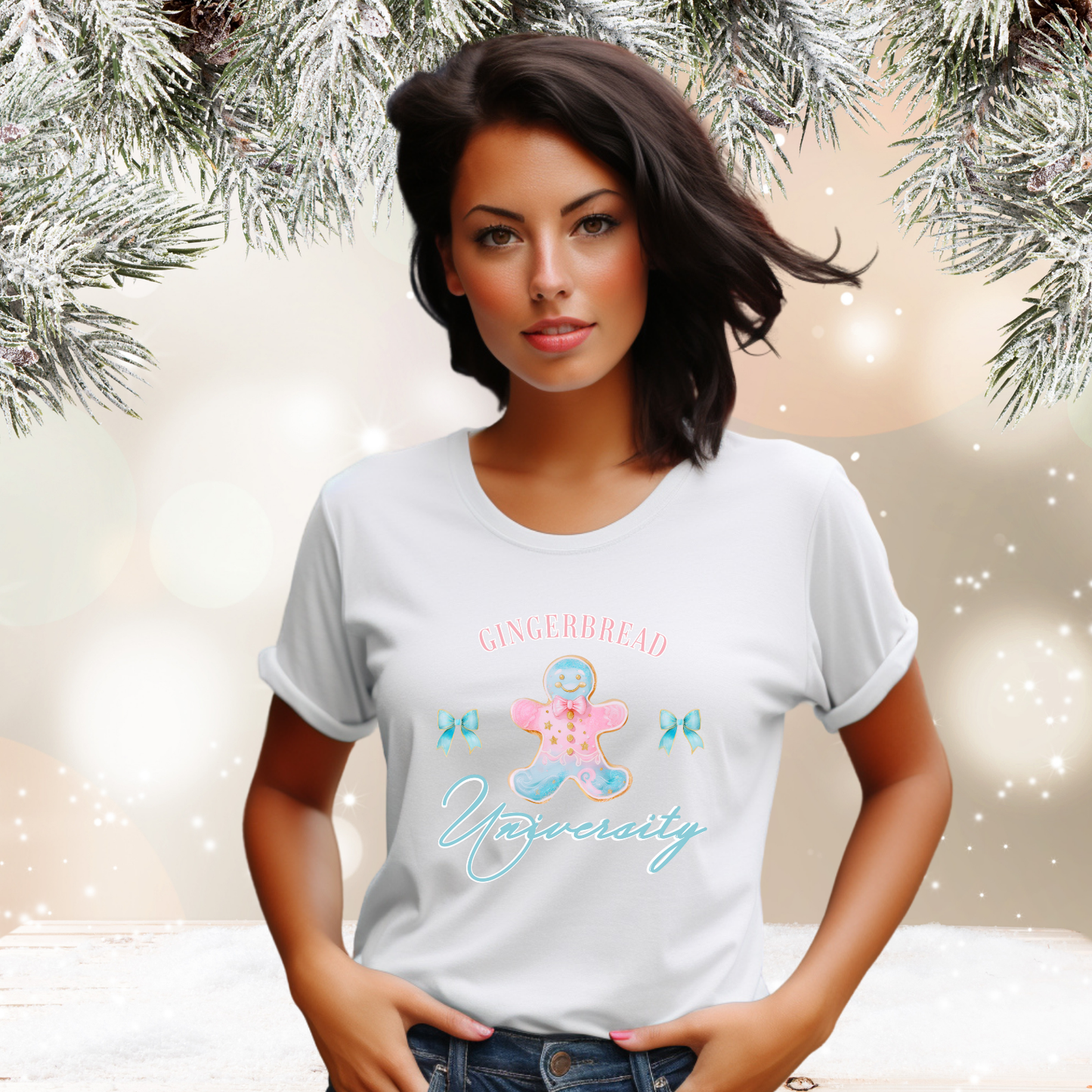 Gingerbread University T‑Shirt