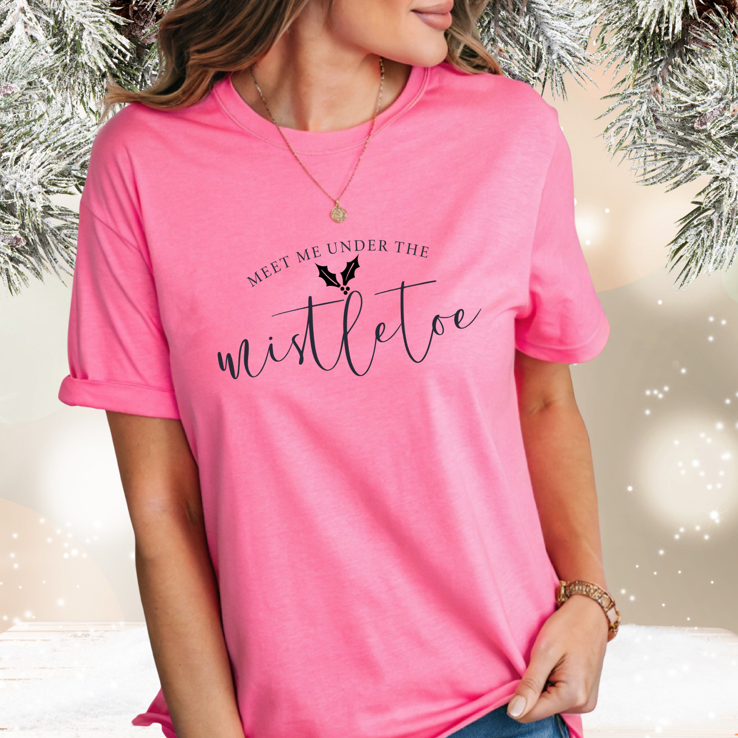 Meet Me Under The Mistletoe T-Shirt