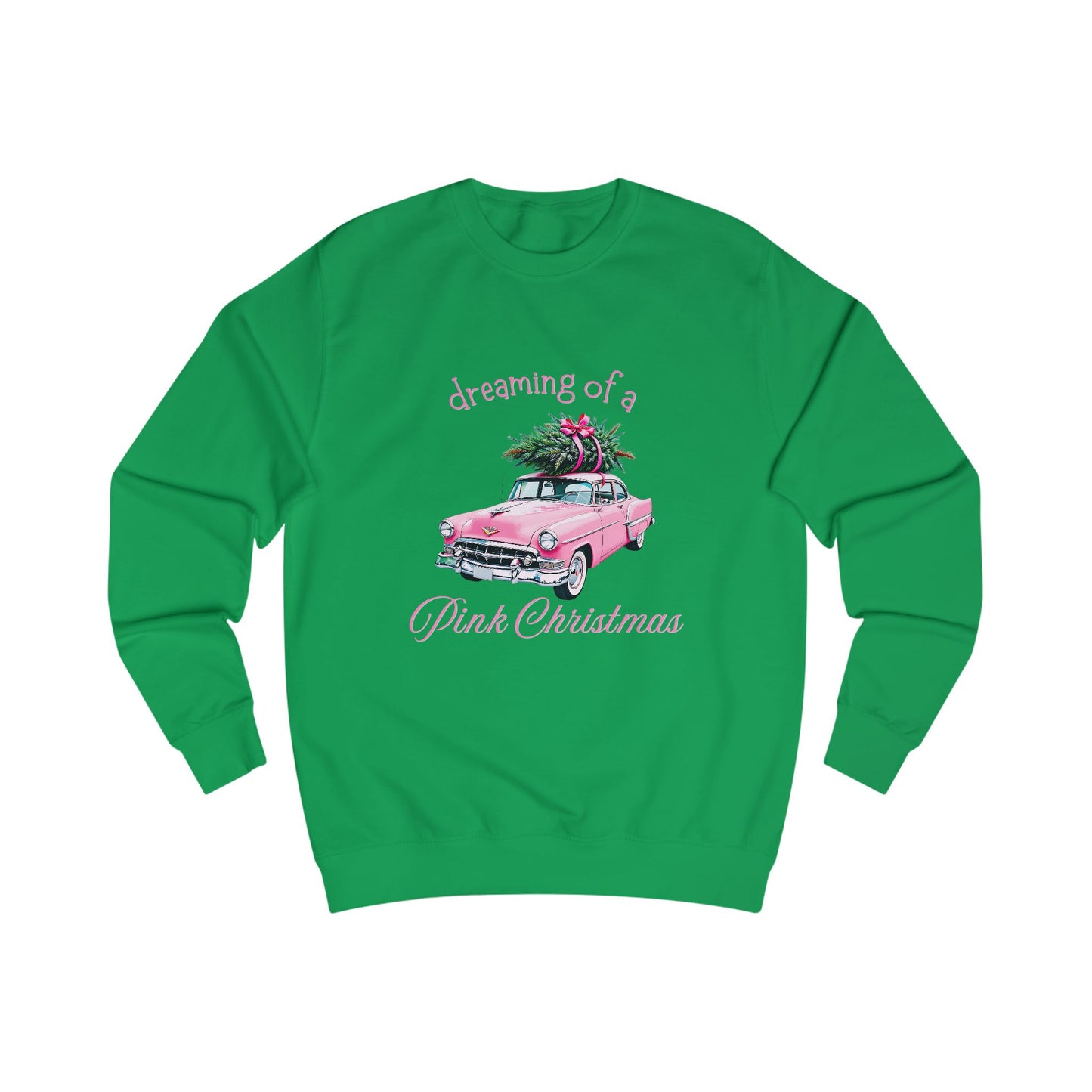 Dreaming Of A Pink Christmas Crewneck Sweatshirt