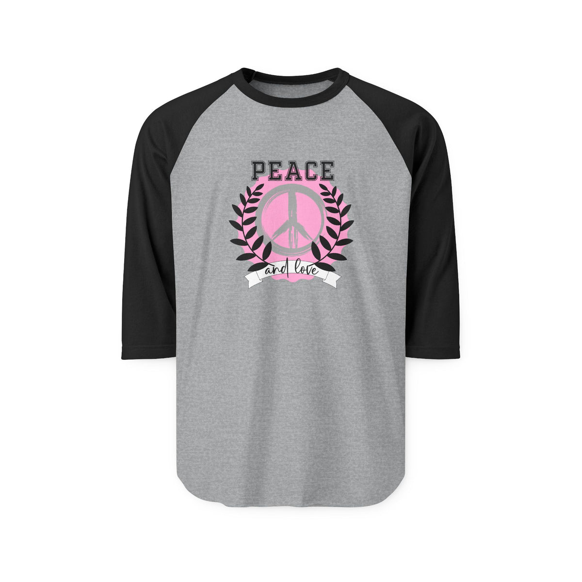 Peace And Love Baseball Tee