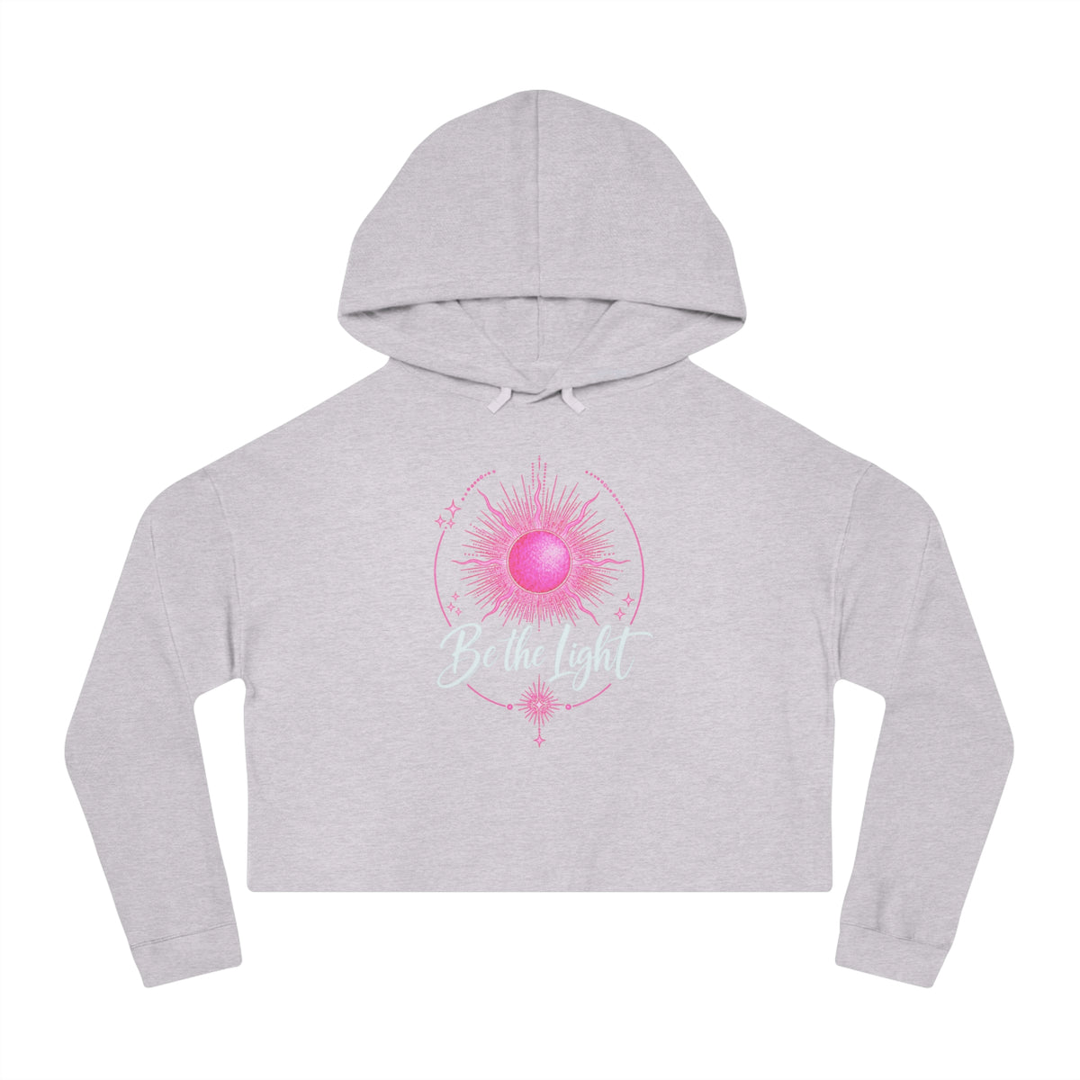 Be The Light Crop Hoodie