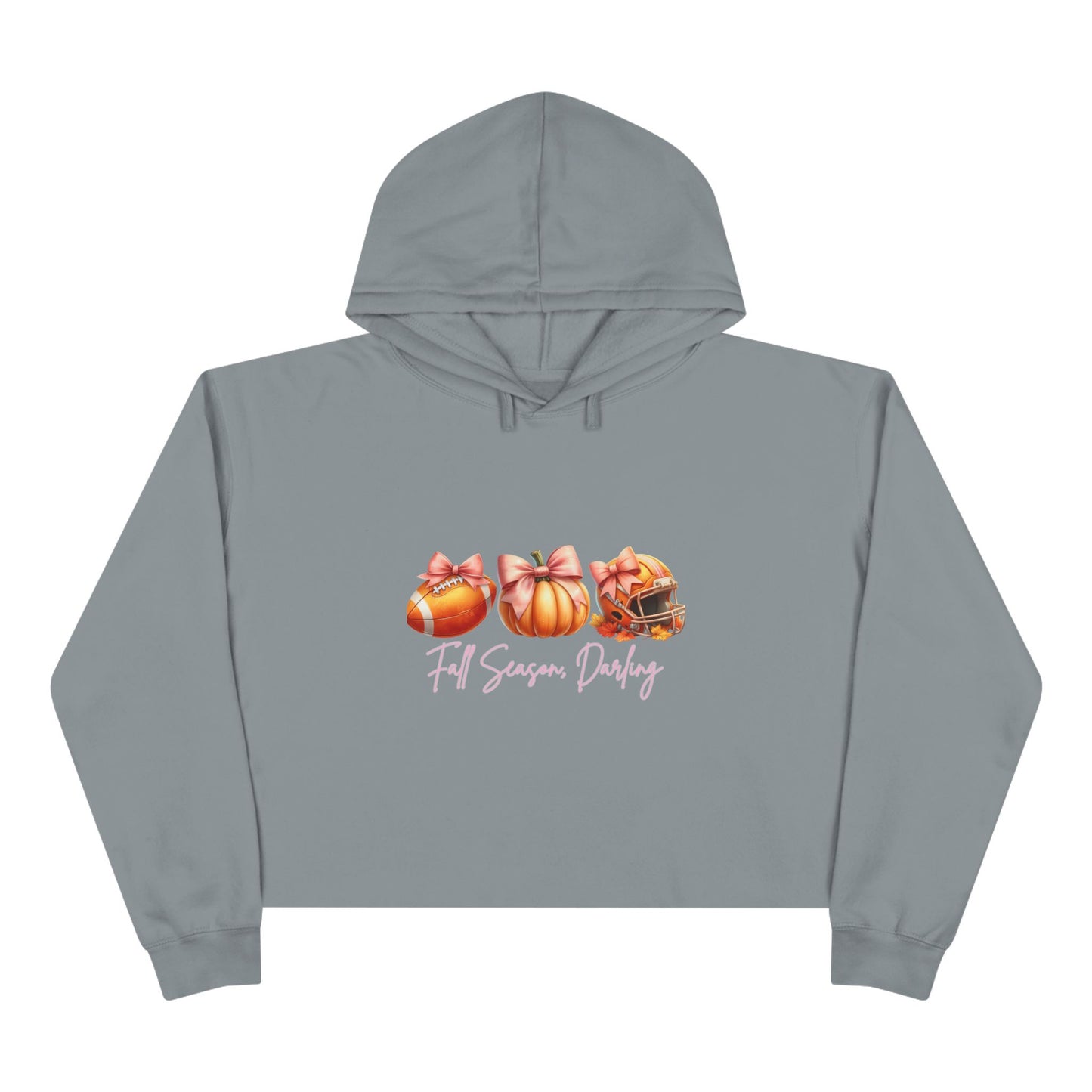 Fall Season Darling Crop Hoodie