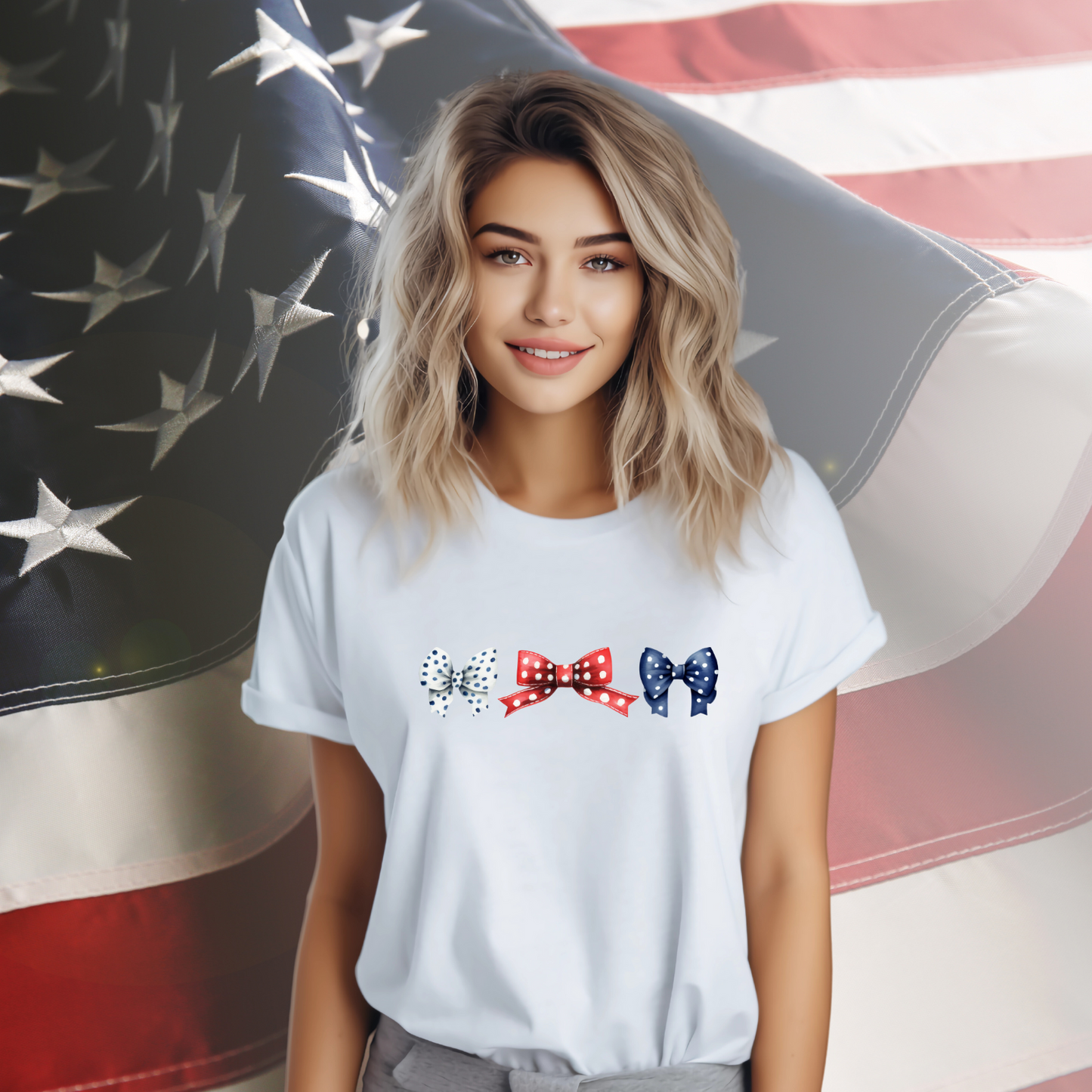 Patriotic Bows T-Shirt
