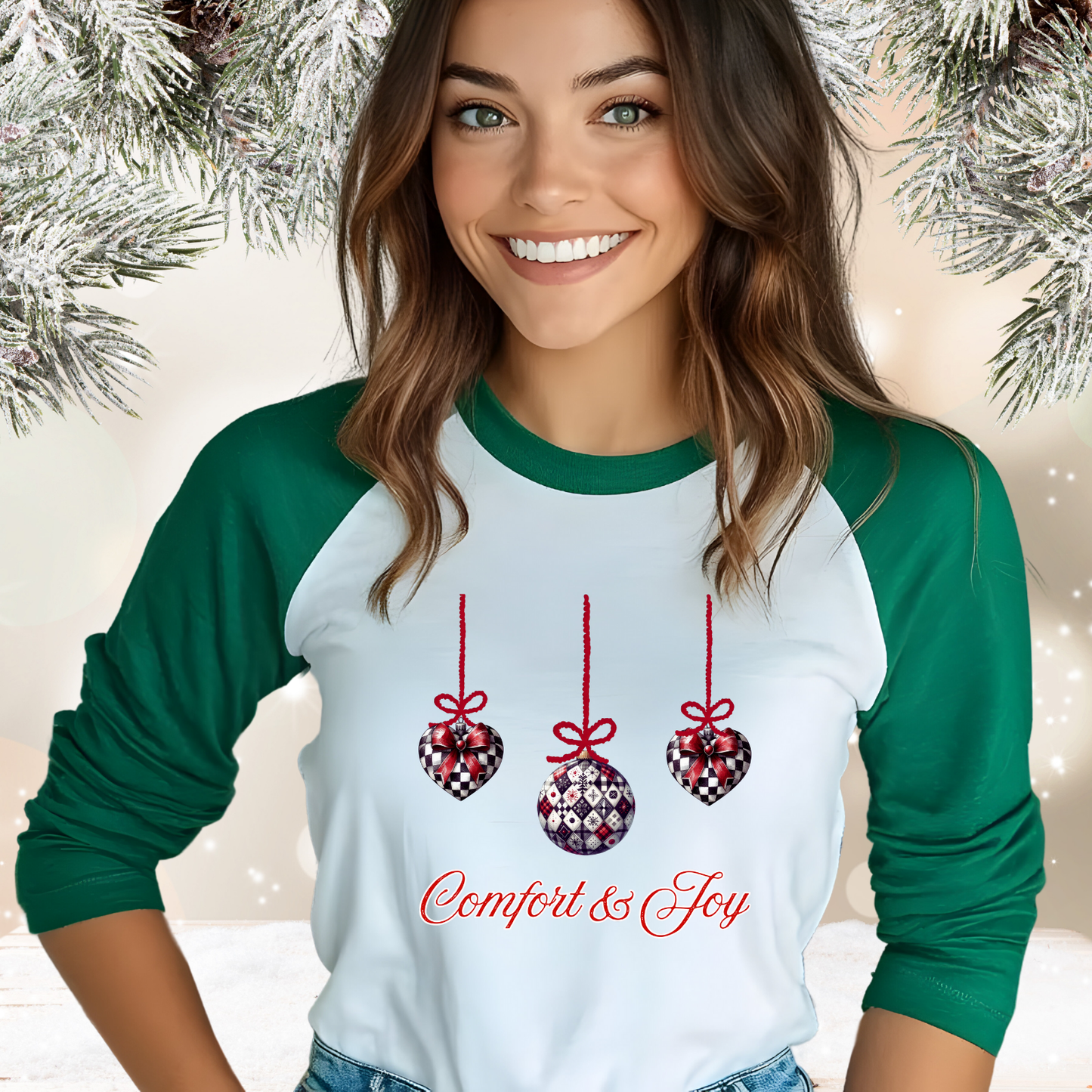 Comfort & Joy Baseball Tee