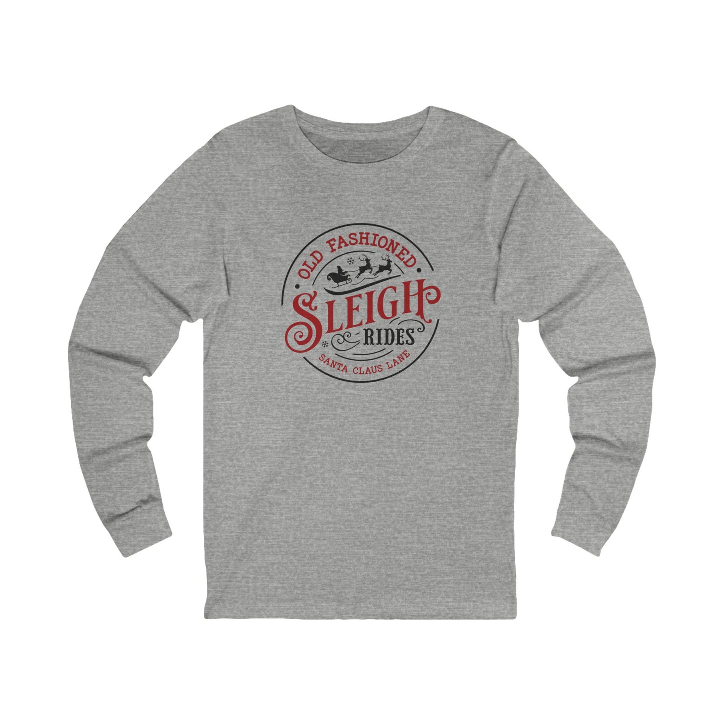 Old Fashioned Sleigh Rides Long Sleeve Tee