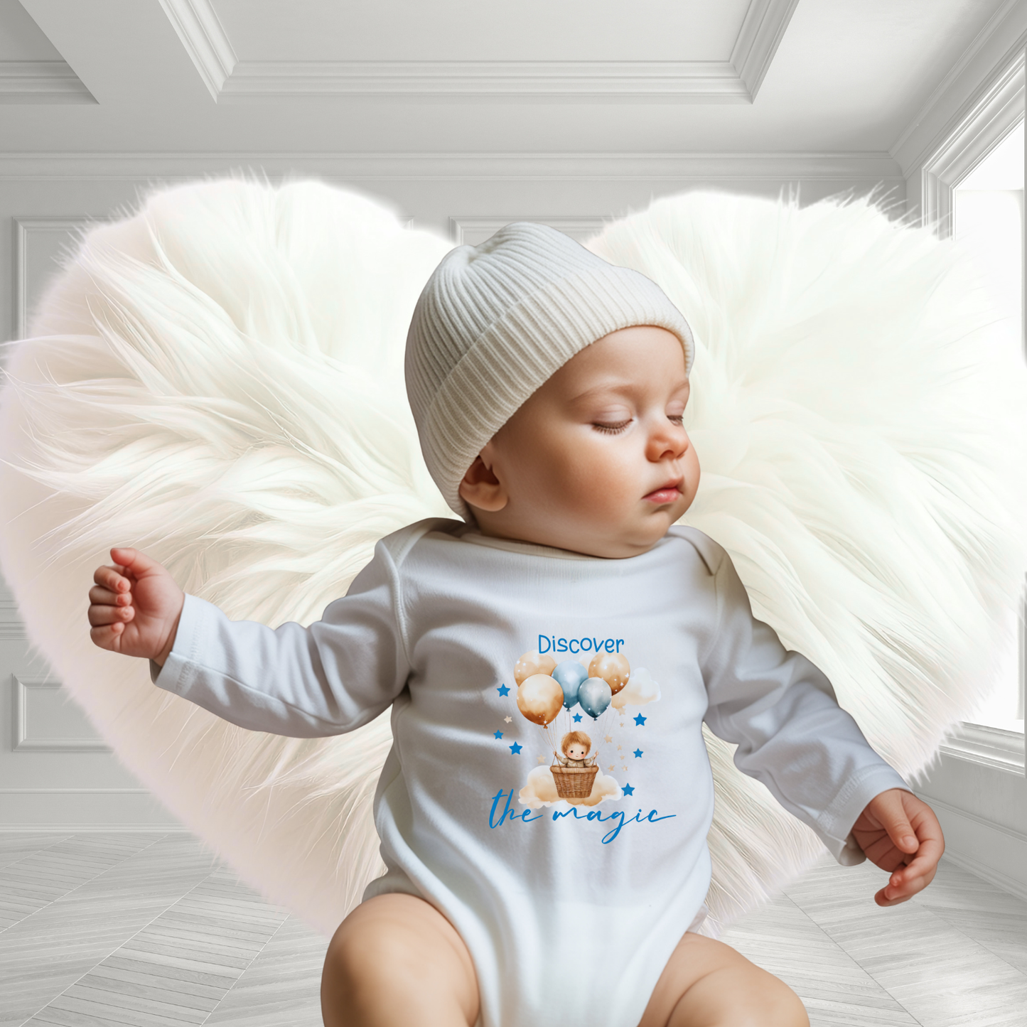 Discover The Magic Infant Long Sleeve Onesie