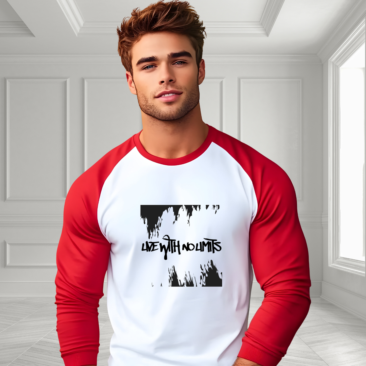 Live With No Limits Baseball Tee