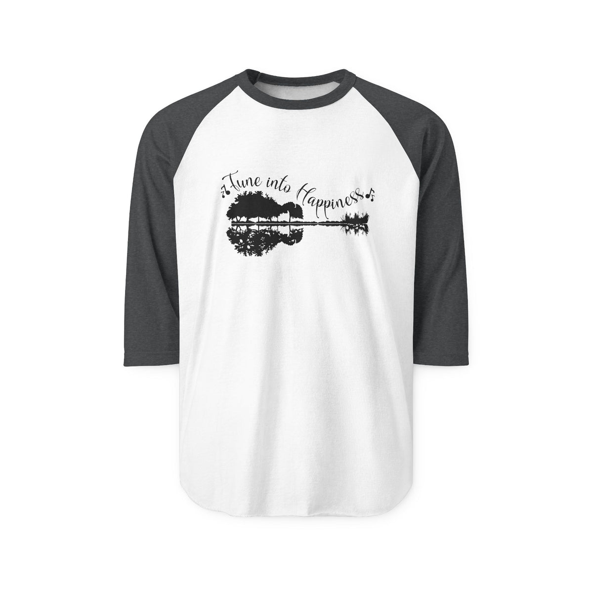 Tune Into Happiness Baseball Tee