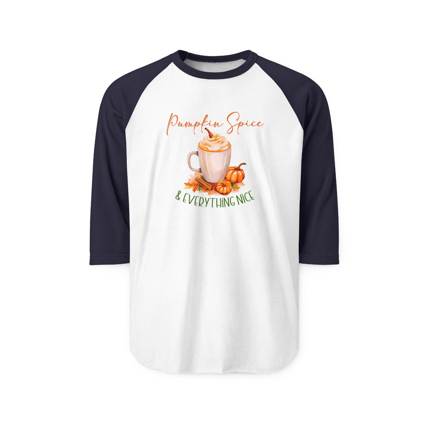 Pumpkin Spice & Everything Nice Baseball Tee