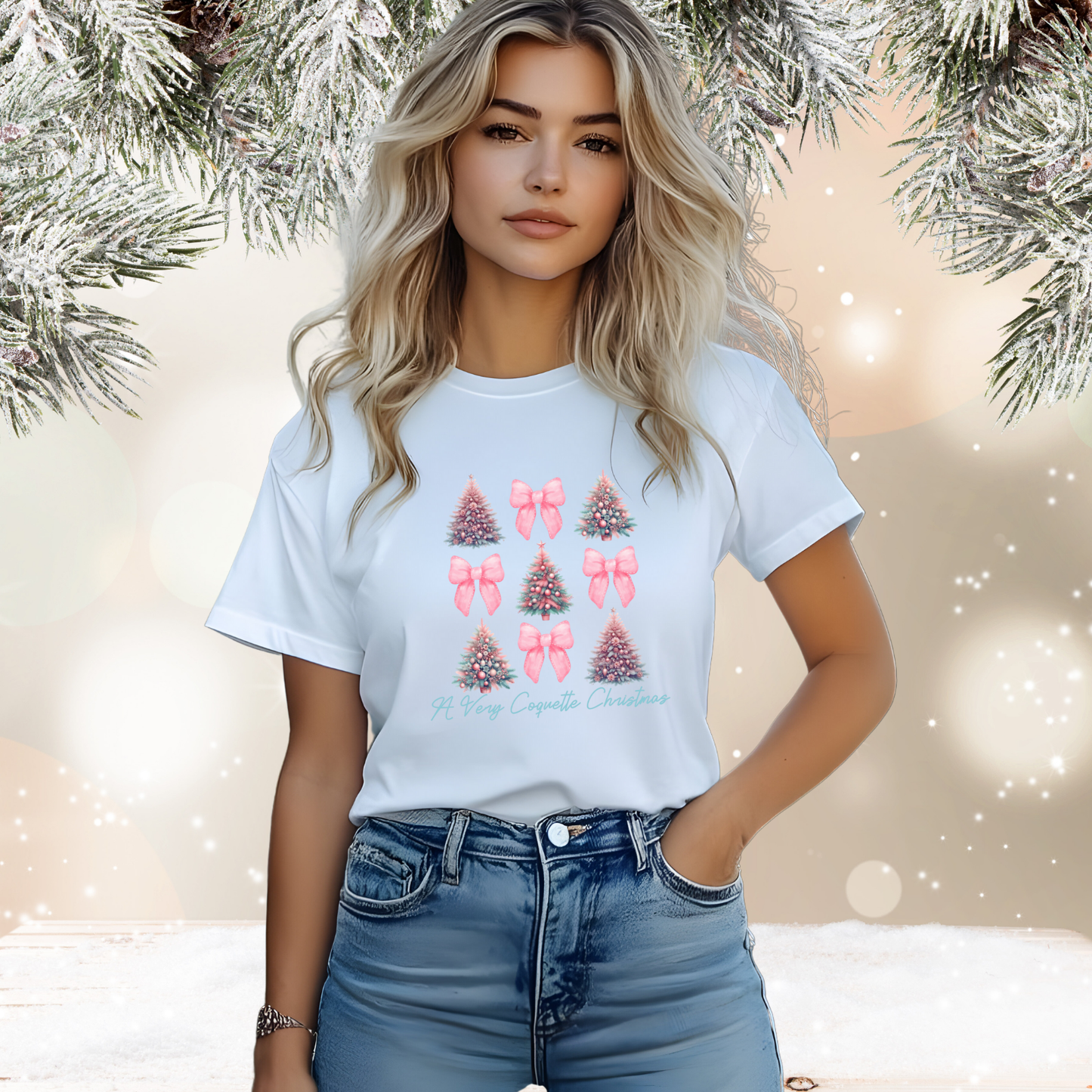 A Very Coquette Christmas T-Shirt