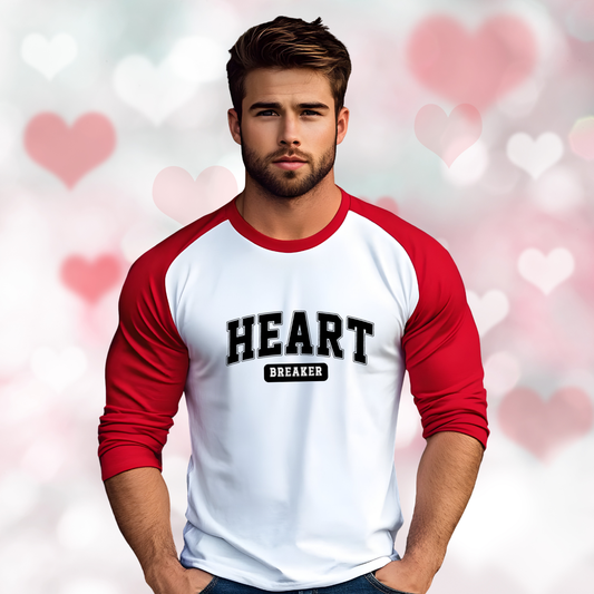 Heart Breaker Baseball Tee