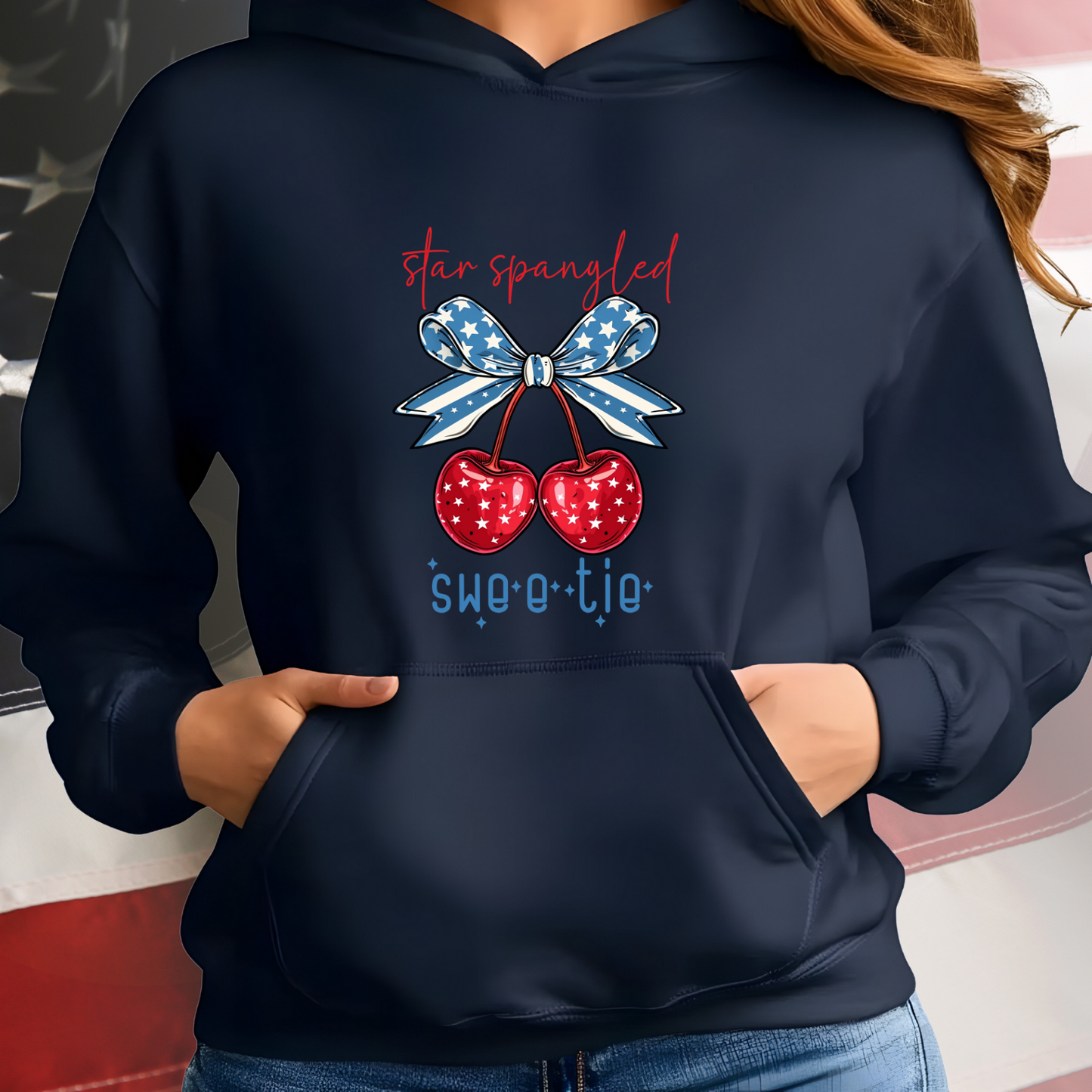 Star-Spangled Sweetie Pullover Hoodie