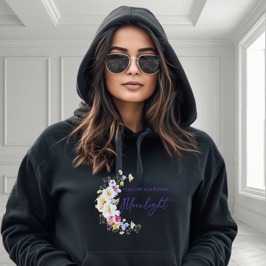 Follow Your Inner Moonlight Pullover Hoodie