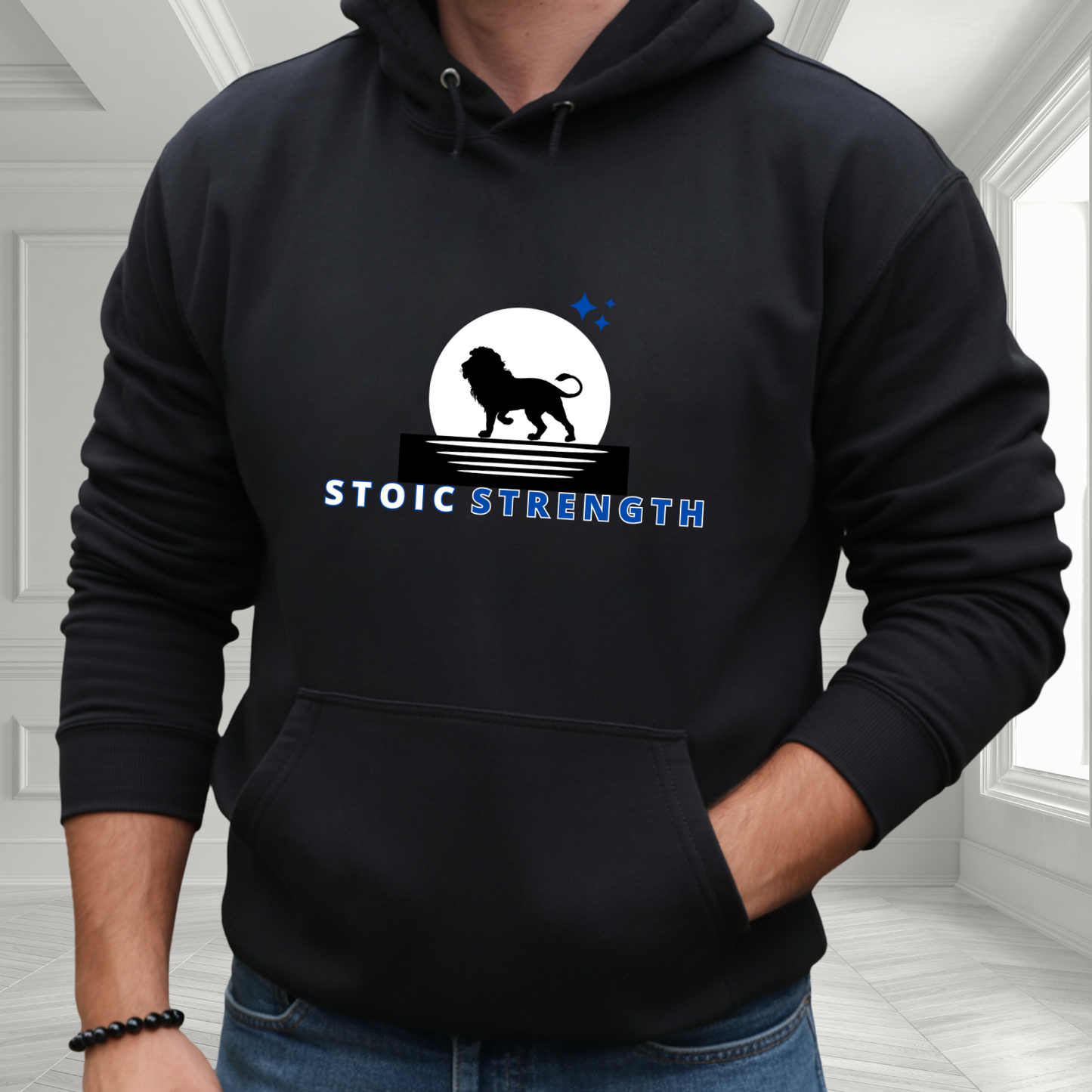 Stoic Strength Pullover Hoodie