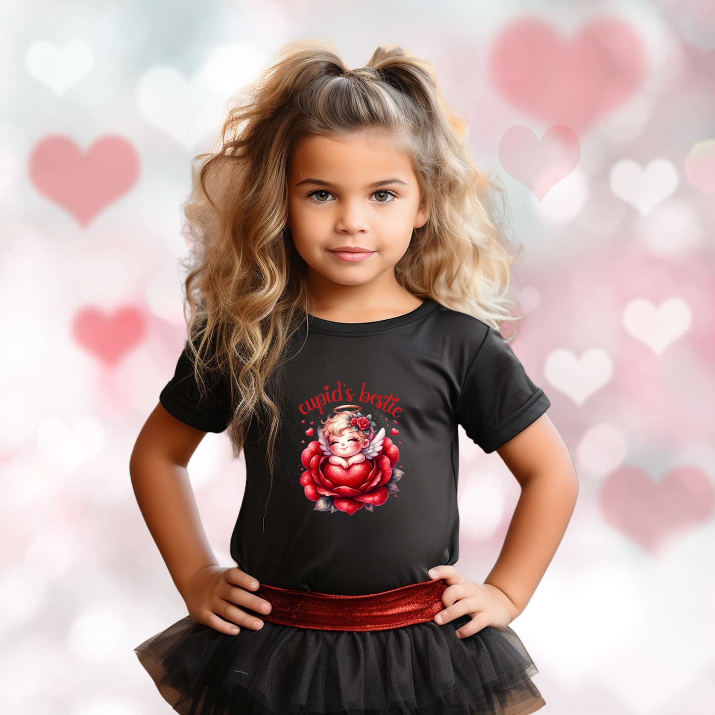 Cupid’s Bestie Kid's T-Shirt