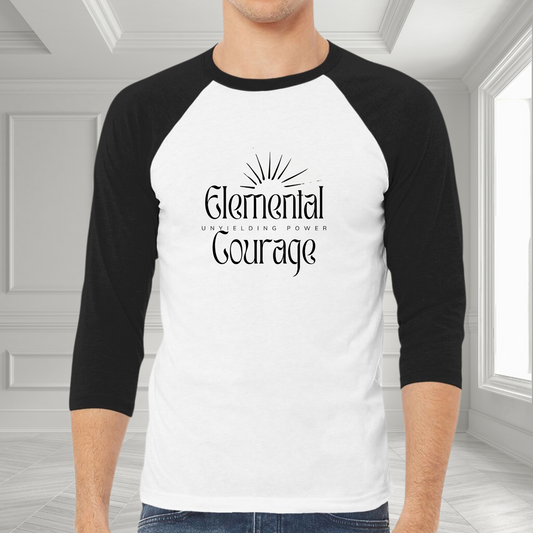 Elemental Courage Baseball Tee