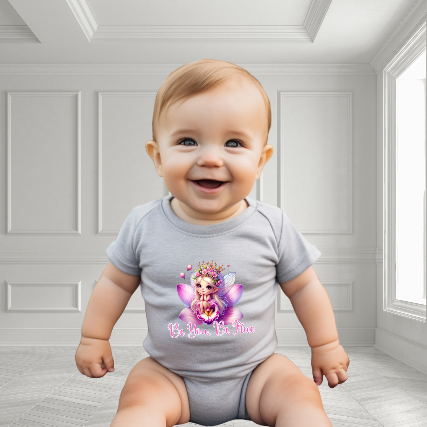 Be You, Be True Infant Short Sleeve Onesie